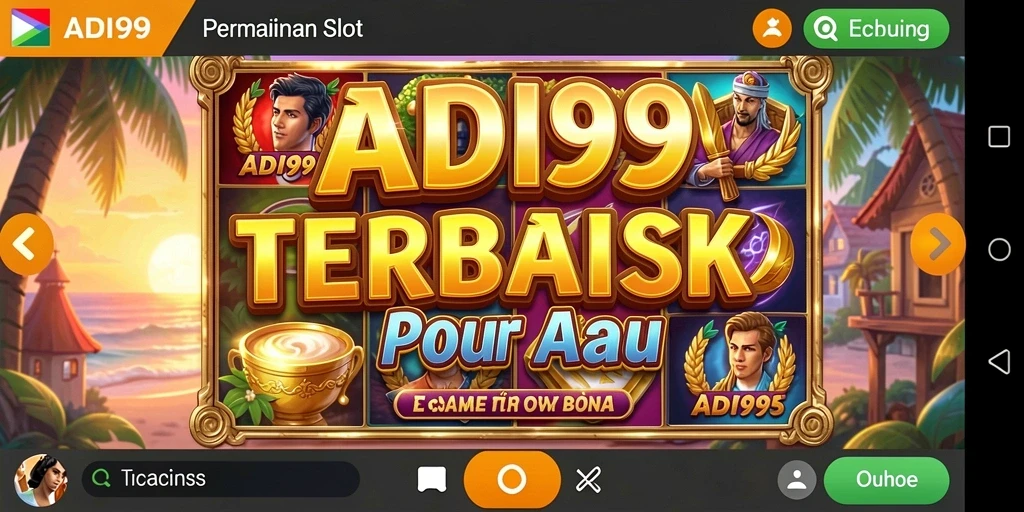 Tampilan gameplay Slot ADI99 yang memukau dan seru.