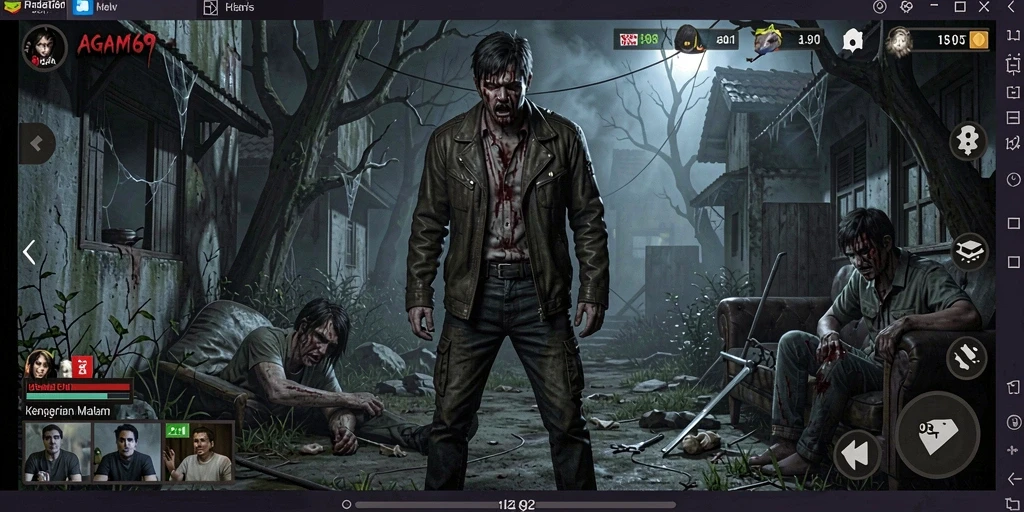 Pengalaman gameplay menakutkan dalam AGAM69 dengan atmosfer horor yang mencekam.