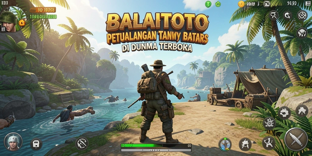 Tampilan menarik dari gameplay <strong>BALAITOTO</strong> yang menampilkan dunia terbuka yang luas.