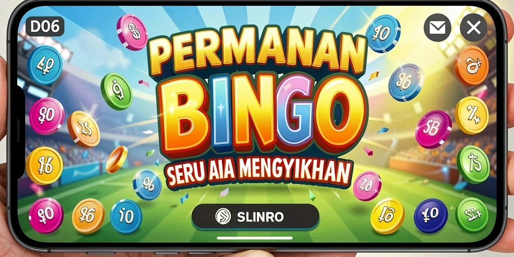 Screenshot gameplay D06 dengan suasana Bingo yang seru.