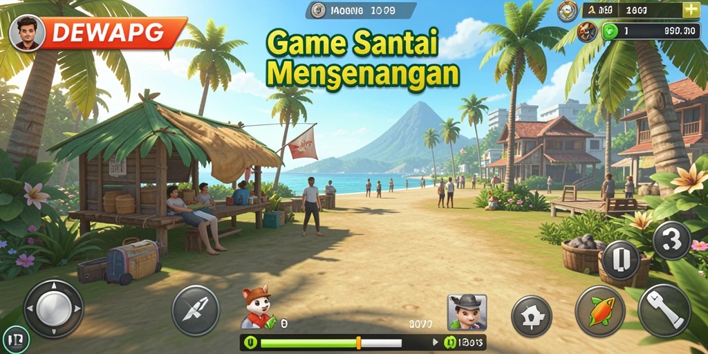Tampilan menarik dari gameplay DEWAPG yang membuat ketagihan.