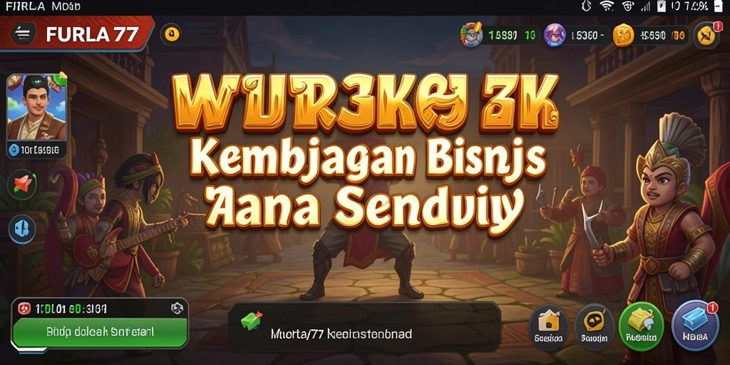 Tampilan gameplay memukau <strong>FURLA77</strong> yang menunjukkan keseruan dalam mengelola bisnis.