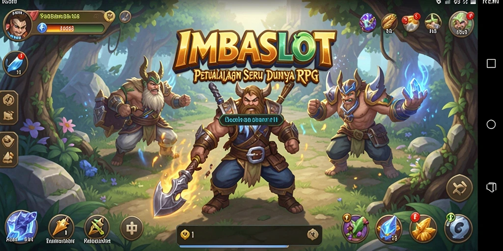 Tampilan gameplay menarik dari <strong>IMBASLOT</strong> dengan aksi RPG yang mendebarkan.