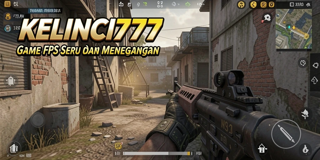 Gameplay seru KELINCI777 dengan aksi tembak-menembak.