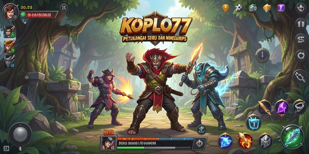 Tampilan gameplay KOPLO77 yang menegangkan dan interaktif