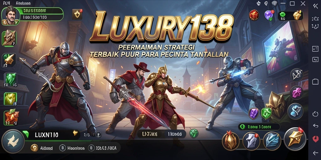 Tampilan menarik dari gameplay LUXURY138 yang penuh strategi.