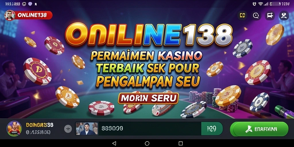 Tangkapan layar menunjukkan gameplay seru dari ONLINE138 yang mengasyikkan.