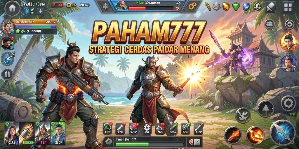Tampilan gameplay PAHAM777 yang mendebarkan dan berstrategi.