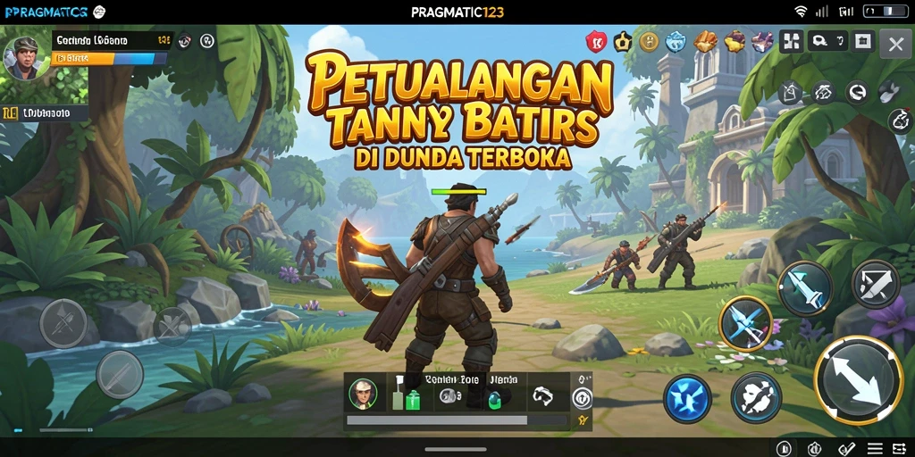 Tampilan gameplay PRAGMATIC123 menampilkan dunia terbuka yang indah dan penuh petualangan.