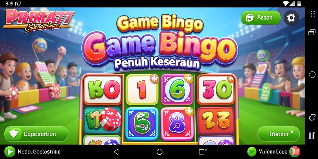 Gameplay seru Bingo di PRIMA77 dengan banyak fitur menarik.