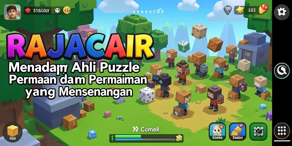 Tampilan gameplay RAJACAIR yang seru dan penuh warna.