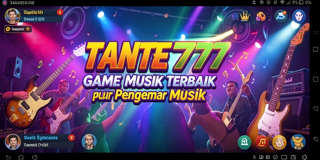 Tampilan gameplay TANTE777 yang menarik dan penuh warna.
