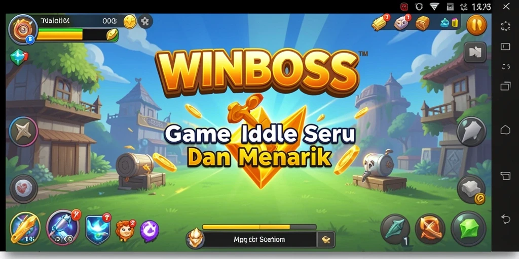 Tampilan gameplay WINBOSS yang menarik dan mudah dipahami.